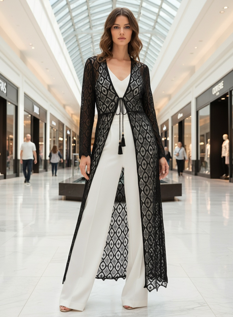 Zahra Kimono - Exotic, bold cover up