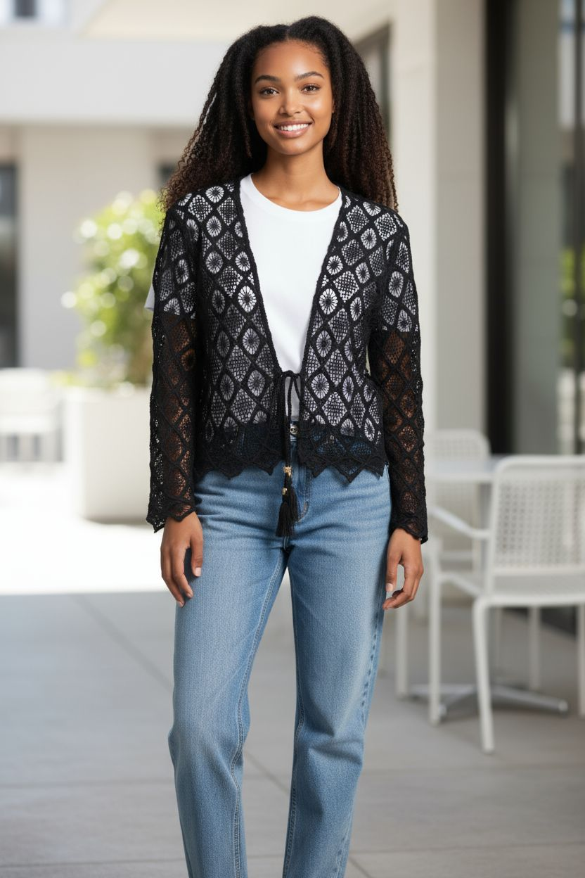 Zahra Kimono - Exotic, bold cover up